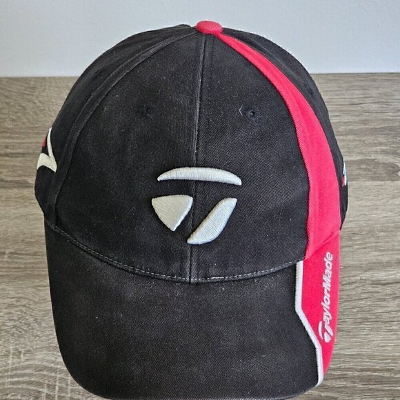 TaylorMade Taylor Made Burner Golf R7 Black Hat  Cap Adjustable Strap T-MAX Gear - Picture 9 of 16